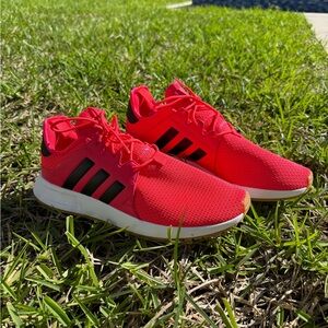 Adidas Neon Red Sneakers